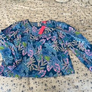 Lilly Pulitzer long sleeve blouse